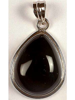 Tear Drop Black Onyx Pendant