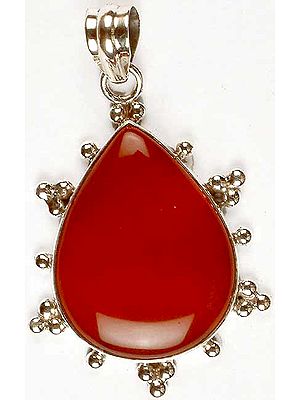Tear Drop Carnelian Pendant