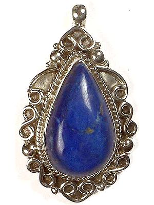 Tear Drop Lapis Lazuli Pendant