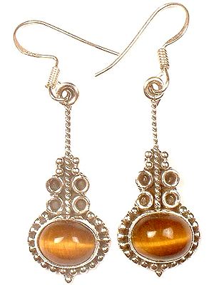 Tiger Eye Earrings