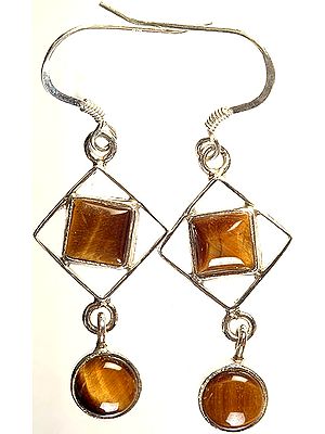 Tiger Eye Earrings