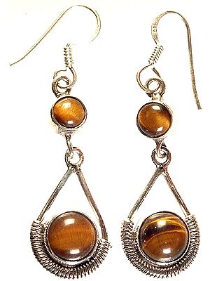 Tiger Eye Earrings