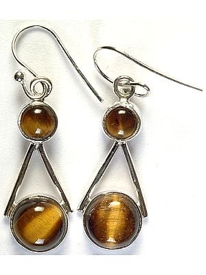 Tiger Eye Earrings