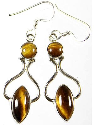 Tiger Eye Earrings