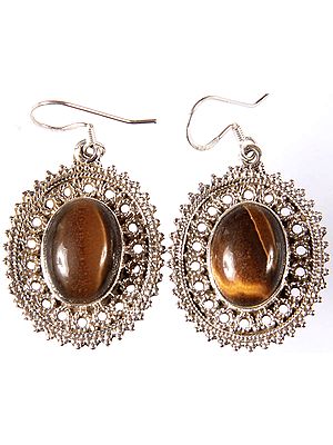 Tiger Eye Earrings
