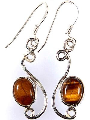 Tiger Eye Earrings