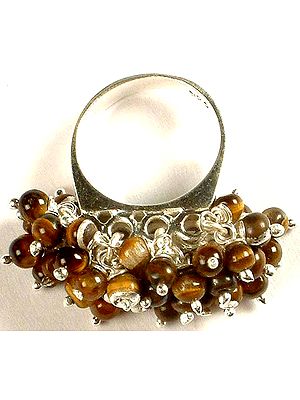 Tiger Eye Gypsy Ring
