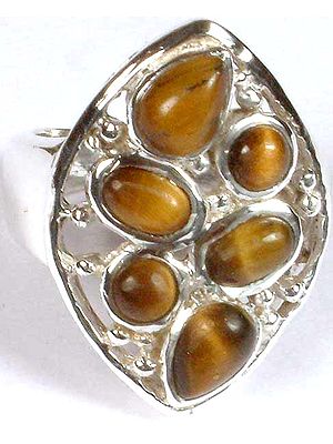 Tiger Eye Ring