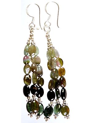 Tourmaline Shower Earrings