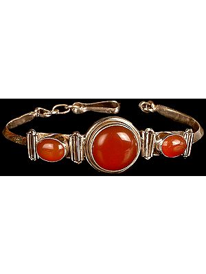 Triple Carnelian Bracelet