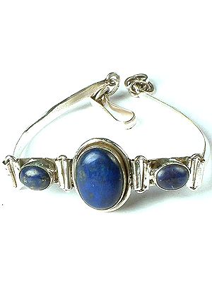 Triple Lapis Lazuli Bracelet