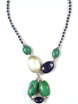 Turquoise & Lapis Lazuli Necklace