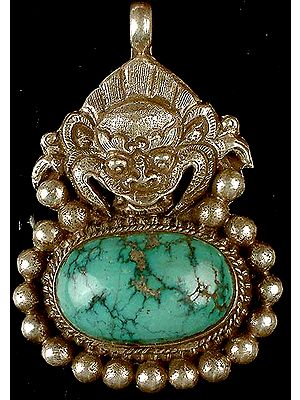 Turquoise Dragon Pendant