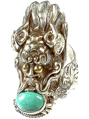 Turquoise Dragon Ring