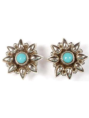 Turquoise Post Earrings