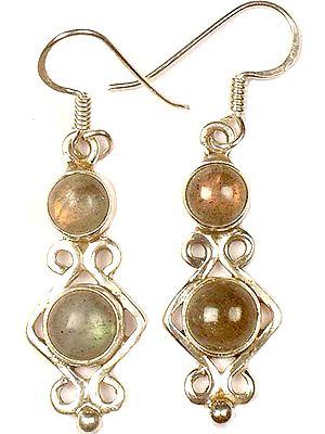 Twin Labradorite Earrings