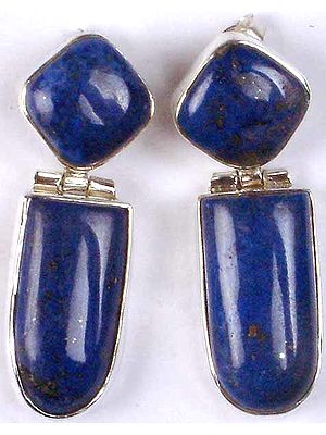 Twin Lapis Lazuli Earrings