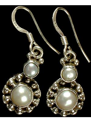 Twin Pearl Earrings