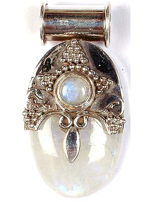 Twin Rainbow Moonstone