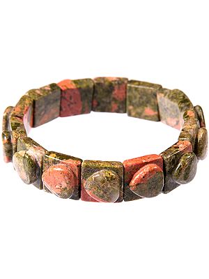 Unakite Stretch Bracelet