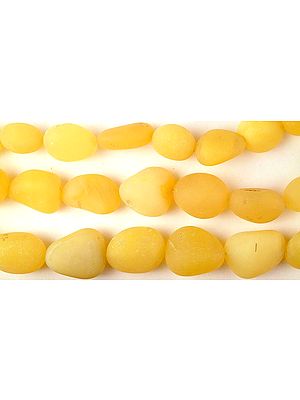 Unpolished Yellow Chalcedony Nuggets