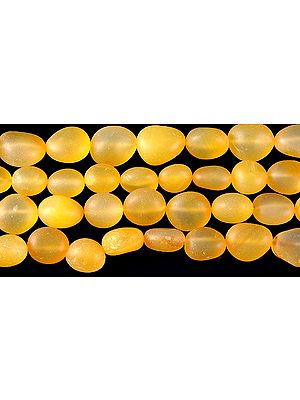 Yellow Chalcedony Unpolished Plain Nuggets