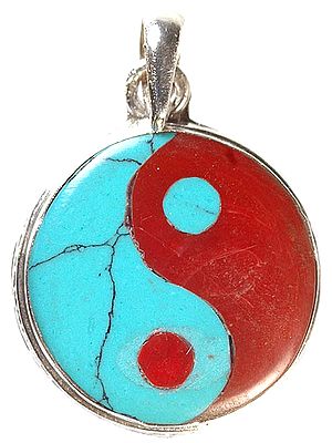 Yin Yang Inlay Pendant