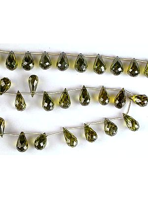 Zircon Faceted Drops
