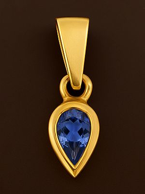 Small Sapphire Pendant