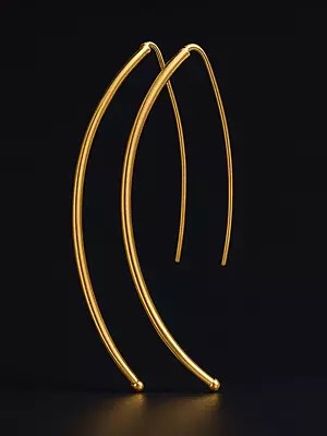 Stylish 18k Gold Earrings | Designer Gold Jewelry