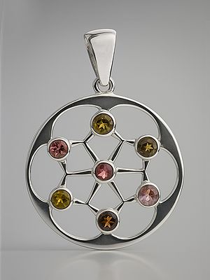 Faceted Tourmaline Pendant