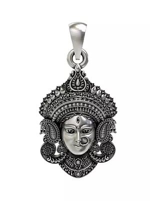 Goddess Durga Face Pendant
