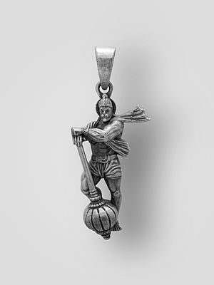 Standing Lord Hanuman Pendant