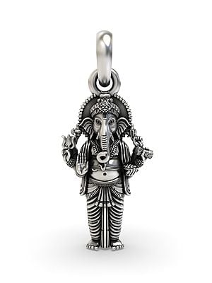 Standing Chaturbhuja Lord Ganesha Pendant