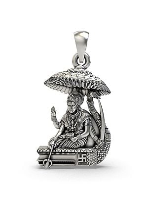 Vahanvati Sikotar Mata Sterling Silver Pendant