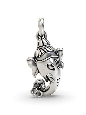 Lord Ganesha Face Pendant