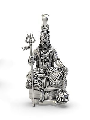 Lord Muneeswarar (Form of Deity Shiva) Pendant