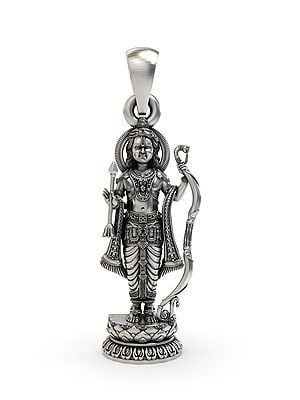 Ram Lalla Sterling Silver Pendant