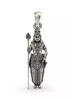 Lord Kartikeya - God of Victory and War Pendant
