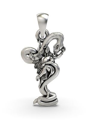 Lord Shiva Pendant with Snake
