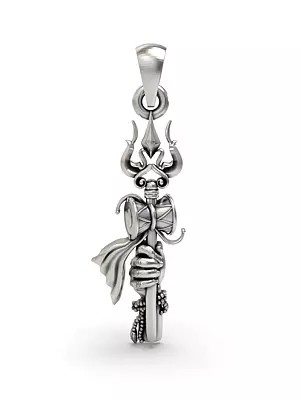 Trishul Pendant with Shiva Hand Pendant