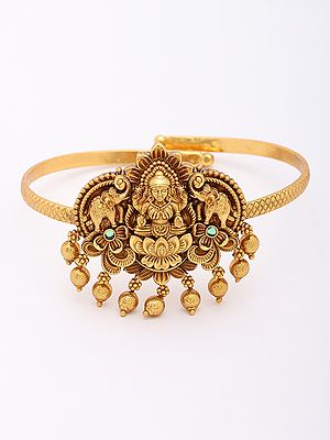 Divine Goddess Laxmi Adjustable Armlet (Baju Band)