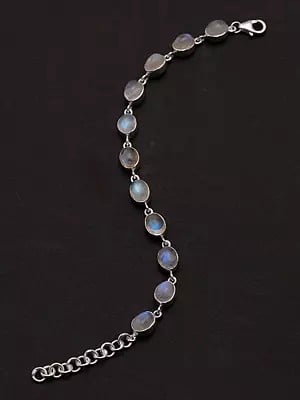 Rainbow Moonstone Bracelet