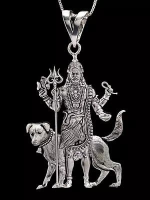 Kaal Bhairava Fierce Form of Lord Shiva Pendant