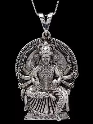 Goddess Chottanikkara Bhagavathi form of Mahalakshmi Pendant