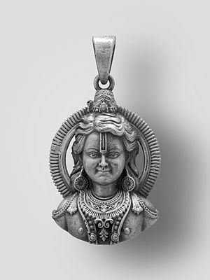Ayodhya Ram Lalla Face Pendant