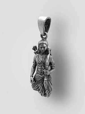 Antique Finish Lord Rama Pendant