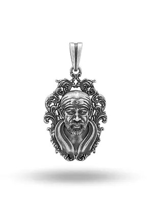 Antique Finish Shirdi Sai Baba Pendant