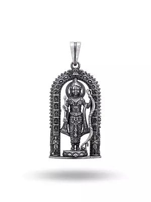 Antique Finish Ram Lalla Pendant