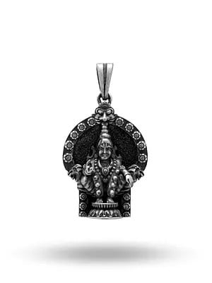Ayyappan Swamy Antique Finish Pendant